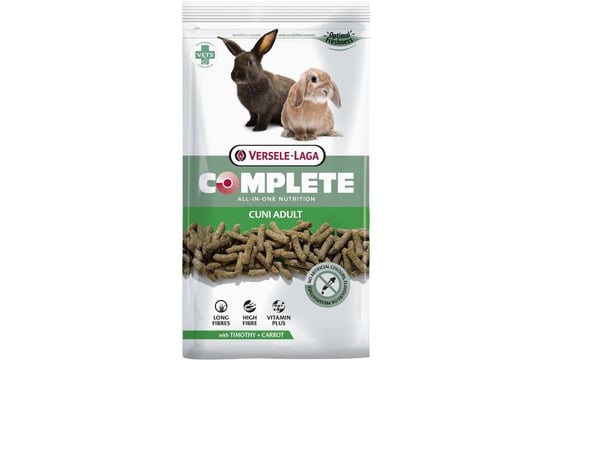 Versele-Laga Cuni Adult Complete, Snack, 1,75 kg, Kanin, Vitamin A, Vitamin C, Vitamin D3, Vitamin E, Koppar, Jod, Strykjärn, Manganese, Selen, Zin...