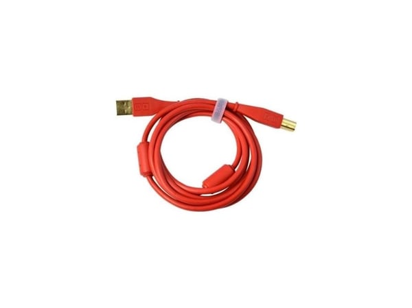 DJ TECHTOOLS Chroma Cable USB - USB-kabel, röd - 1,5 m