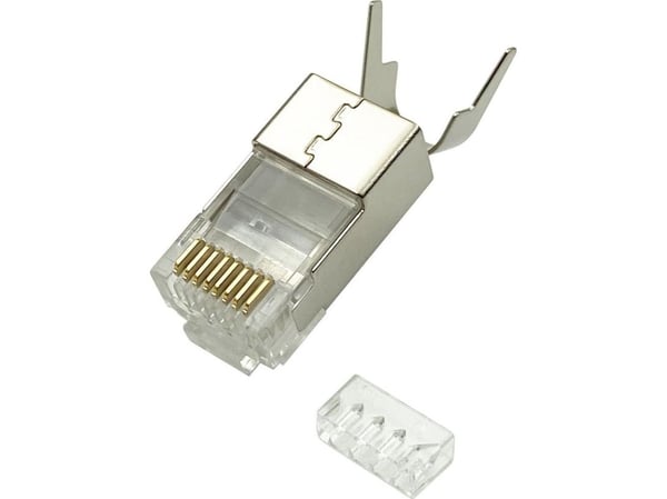 Lanview LVN125415, RJ45, Metallinen, Uros, Suora, Cat6a, S/UTP (STP)
