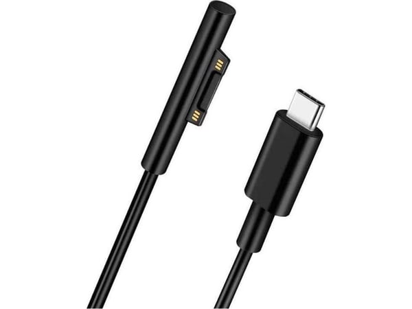 MicroConnect - USB-ladeadapter - Surface Connect (hann) til USB-C (hann) - 1.5 m - svart - for Microsoft Surface Book 3, Laptop 2, Laptop 3, Pro, P...