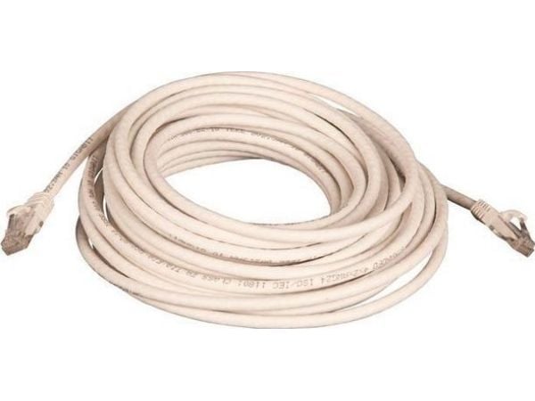 Lanview - Koppeledning - RJ-45 (hann) til RJ-45 (hann) - 10 m - UTP - CAT 6a - halogenfri - hvit
