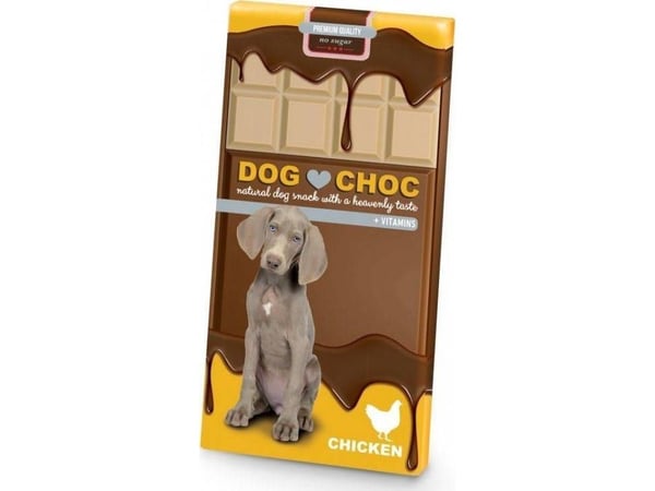 Duvo+ Duvo+ Chocolate Dog Choc Chicken 100g for hunder med kylling