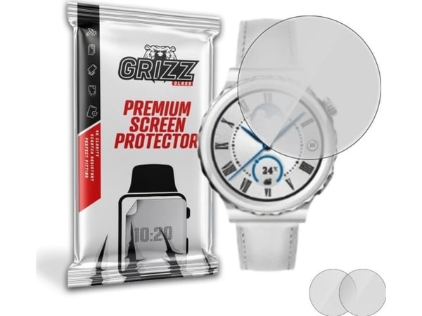 GrizzGlass matt skjermfolie til Huawei Watch GT 3 Pro 43 mm