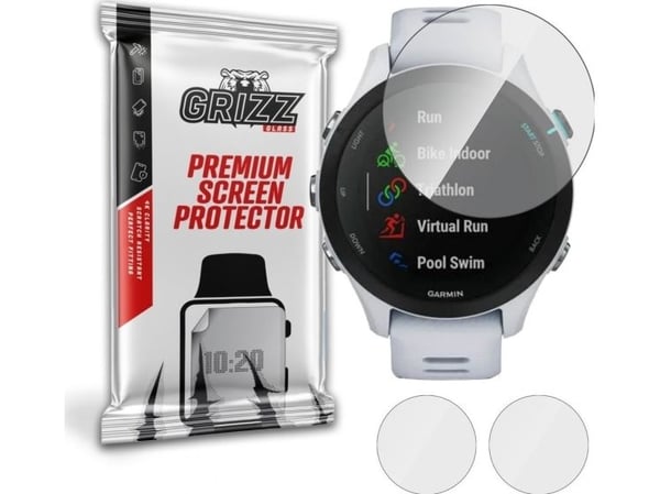 GrizzGlass Hybrid glass Garmin Forerunner 255s