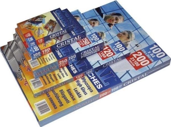 Argo laminasjonsfolie 65x95 mm ARGO 326512, 125 mikron, 100 stk
