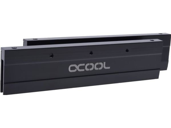 Alphacool 17268, Vesiblokki, Alumiini, Musta, 2 kpl