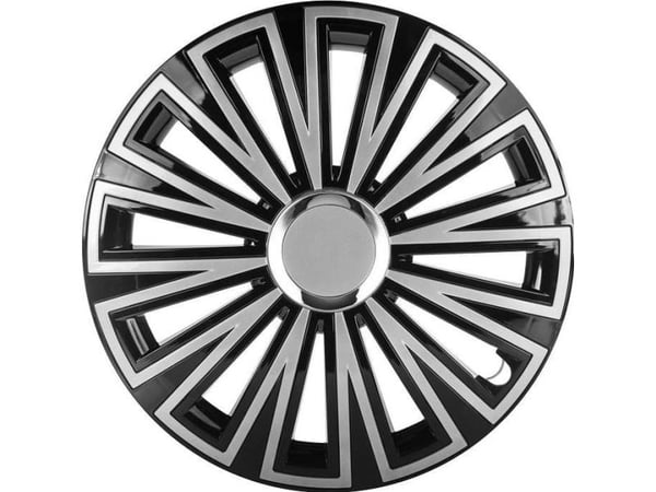 Leoplast Sunset 16" svart/silver täcklock