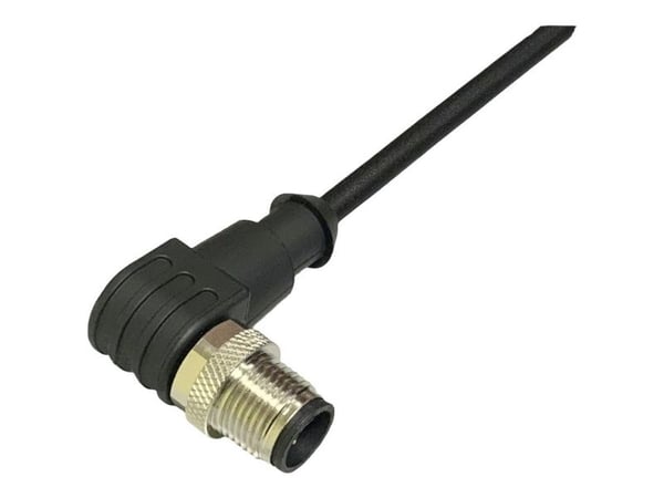 BKL Electronic 2700027 Anturin/toimilaitteen liitäntäkaapeli M8 pistoke, kulmikas 2 m Navanumero (RJ): 3 1 kpl