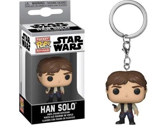 Funko nyckelring Star Wars Han Solo 5cm figur