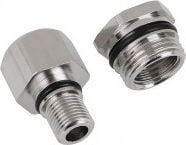 aqua datamaskin adapter sett rett Eheim 1046 til G1/4 tommer IG - sølv