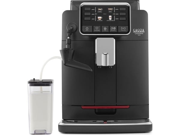 Gaggia Cadorna Milk, Espressomaskin, 1,5 l, Kaffe bønner, Malt kaffe, Innebygd kaffekvern, 1900 W, Sort