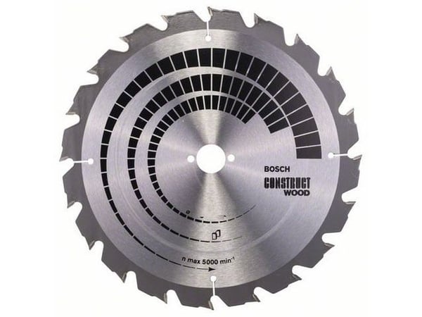 Bosch Construct Wood - Sirkelformet sagblad - for tre - 450 mm - 32 tenner
