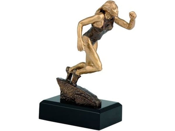 Victoria Sport figur støpt dame løp (T-M RTY3766/BR)