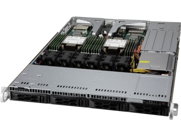 Supermicro CSE-LA15TQC-R860AW, Stativ, Server, Svart, Grå, 1U, BSMI CCC CE/EMC UL/CB UL/CUL, 860 W