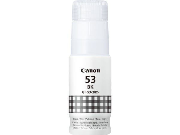 Canon GI 53 BK - Sort - original - blækrefill - for PIXMA G550, G650