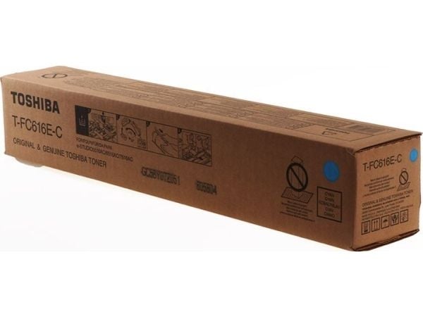 Toshiba TFC616EC - syaani - alkuperäinen - tonerpatron - e-STUDIO 5516AC, 5516AC LCF, 6516AC, 7516AC, 6516AC, 7516AC