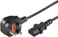 Microconnect PE090410, 1 m, Virtapistoke tyyppi G, C13 liitin, H05VV-F, 250 V, 10 A