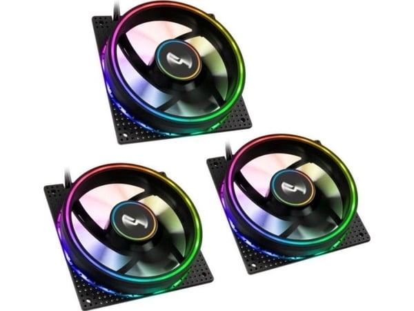 Cryorig Crona S - Kabinettvifte - 120 mm - svart (en pakke 3)