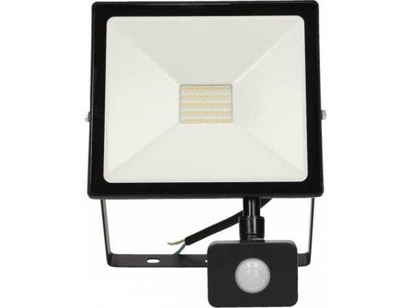 Orno ALLED 30W LED-valonheitin PIR-ilmaisimella, 2400lm, IP44, 4000K, Alu + lasi