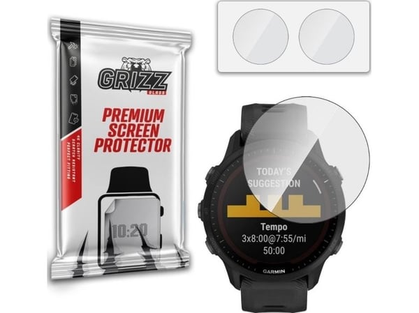 GrizzGlass hybridi lasi Garmin Forerunner 955:een