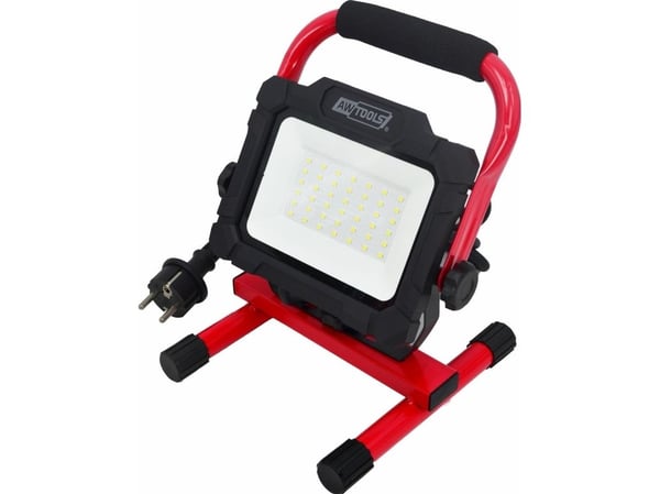 AWTOOLS reflektor SMD LED, bærbar 30W, sokkel type H