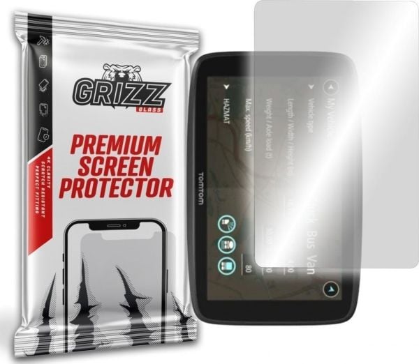 Etui til navigasjon GrizzGlass hybridglass Grizz Tomtom Go Professional 6250