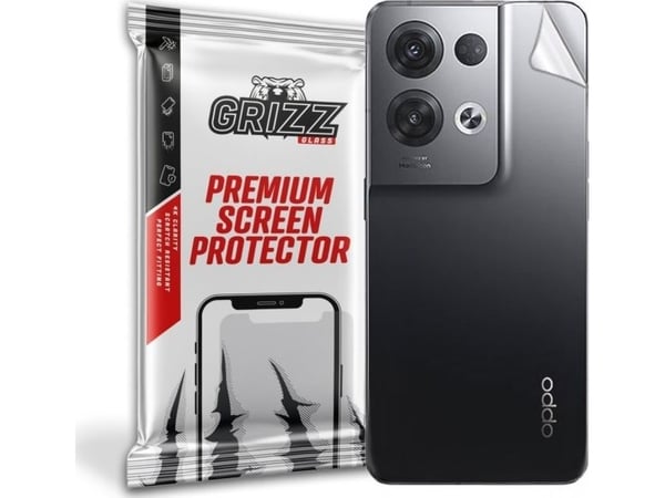 GrizzGlass folie til baksiden Grizz Oppo Reno 8 Pro