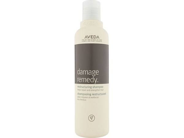 Aveda Damage Remedy Restructuring Shampoo, 250 ml, Shampoo, Naisten, Vaurioituneet hiukset, Korjaus, Tasoittava, Pehmentävä, Vahvistava, Pullo