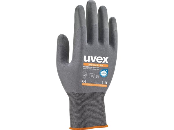 Uvex 6004009, Antrasitt, Grå, Voksen, Voksen, Unisex, 1 stykker, Elastan, Polyamid