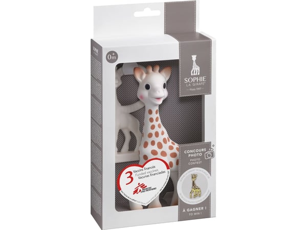 VULLI Sophie la girafe bitering, 0 m+, 2 stk., 516510E