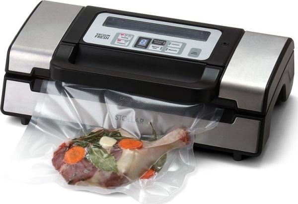 Stollar BVS700, Sort, Sølv, 9 mbar, Vakuumforsegling, Berøringskontroll, 15 l/min, 30 cm