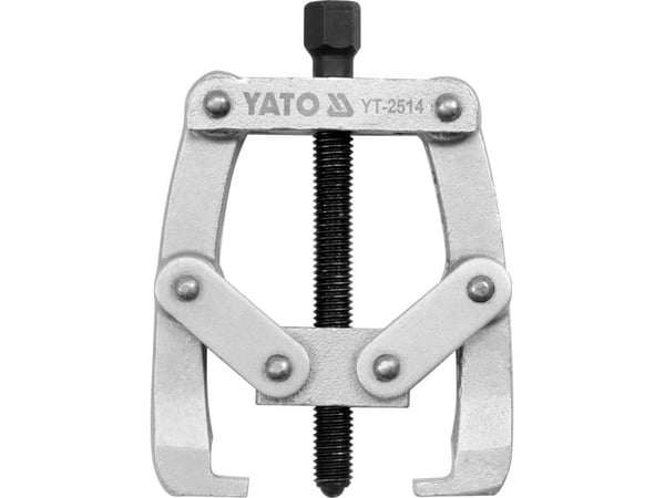 Yato YT-2514, Trinse med skyvbare krokgrep, 10,2 cm (4"), 1,2 t, Stål, Sølv, 6 cm