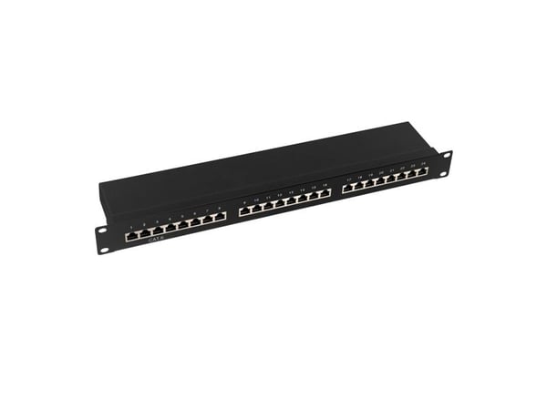LogiLink NP0055, Cat6, S/UTP (STP), Sort, Stål, RoHS, ISO/IEC 11801, TIA/EIA 568C.2
