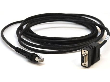 Zebra - Serielt kabel - DB-9 (hun) til RJ-45 (10-pins) (han) - 12 V - 4,6 m