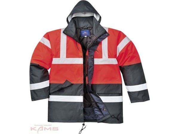 Portwest S466 tofarget varslingsjakke - gul/svart S