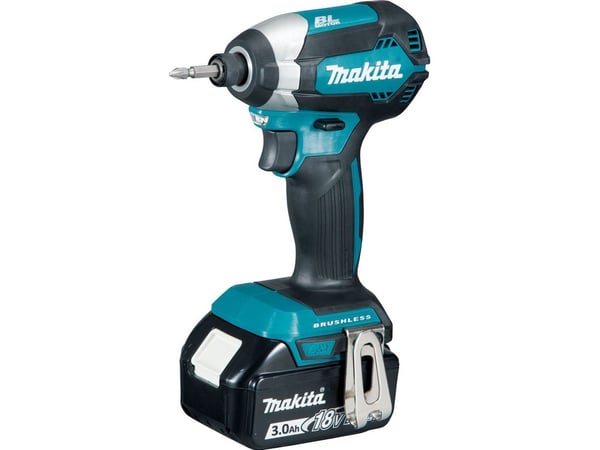 MAKITA impact driver 18V-170Nm 2x3.0Ah LI-ION, kuffert MAKPAC, DTD153RFJ