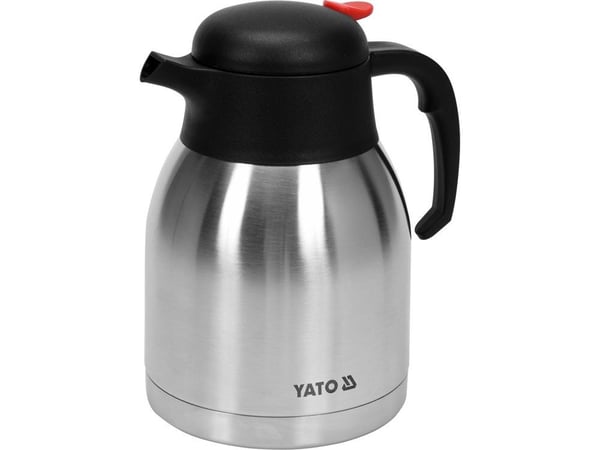 Yato YG-07013, 1,5 L, Musta, Ruostumaton teräs, Polypropeeni (PP), Ruostumaton teräs, Päivittäinen käyttö