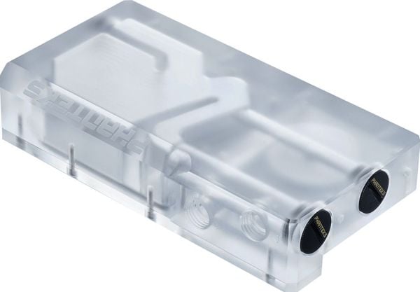 PHANTEKS R160C reservoar - gjennomsiktig akryl bakplate, DRGB-LE (PH-R160C_02)