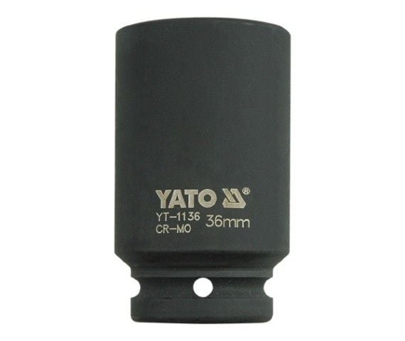 Yato YT-1136, Kraftpipe, Sort, 1 hoder, 3/4", Metrisk, 36 mm Yato YT-1136, Kraftpipe, Sort, 1 hoder, 3/4", Metrisk, 36 mm
