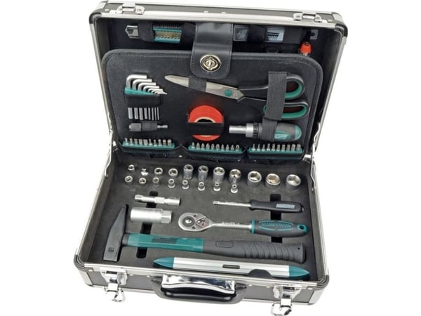 Brüder Mannesmann M29067 verktøykoffert for hobby/småjobber 90 deler (L x B x H) 370 x 135 x 265 mm