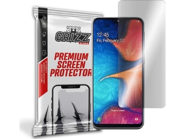 GrizzGlass matt skjermfilm til Samsung Galaxy A20e