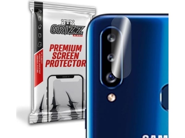 GrizzGlass hybridglass til kamera Grizz Samsung Galaxy A20s