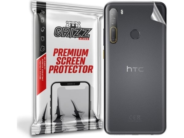 The foil on the back Grizz HTC Desire 20 Pro