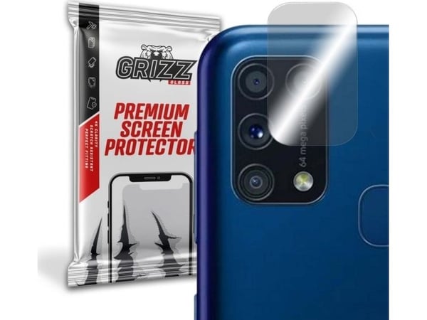 GrizzGlass Hybridglass for Grizz Samsung Galaxy M31 Prime-kameraet