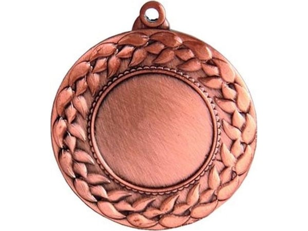 Victoria Sport Bronze Medal with a space for a 25 mm emblem - a steel medal