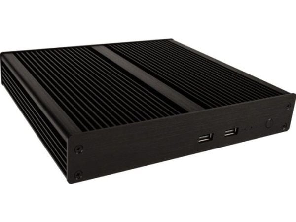 Akasa Plato NE, Stativ, Server, Svart, Aluminium, 1U, Harddisk, Kraft indikator