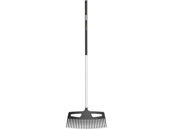 Fiskars 1027037, Lövräfsa, Svart, Silver, Gjuten aluminium, Svart, 1 styck