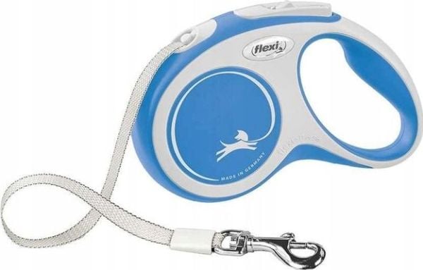 Flexi 4000498043530, Hund, Fleksibel hundesnor, Blå, Hvid, Tape, Tape, 15 kg, Billede