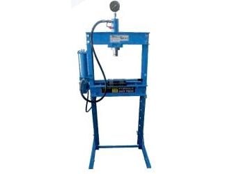 GEKO hydraulisk-pneumatisk presse med manometer