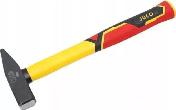 JUCO kold meiselhammer med glassfiberstang 1,0 kg FIBERGLAS